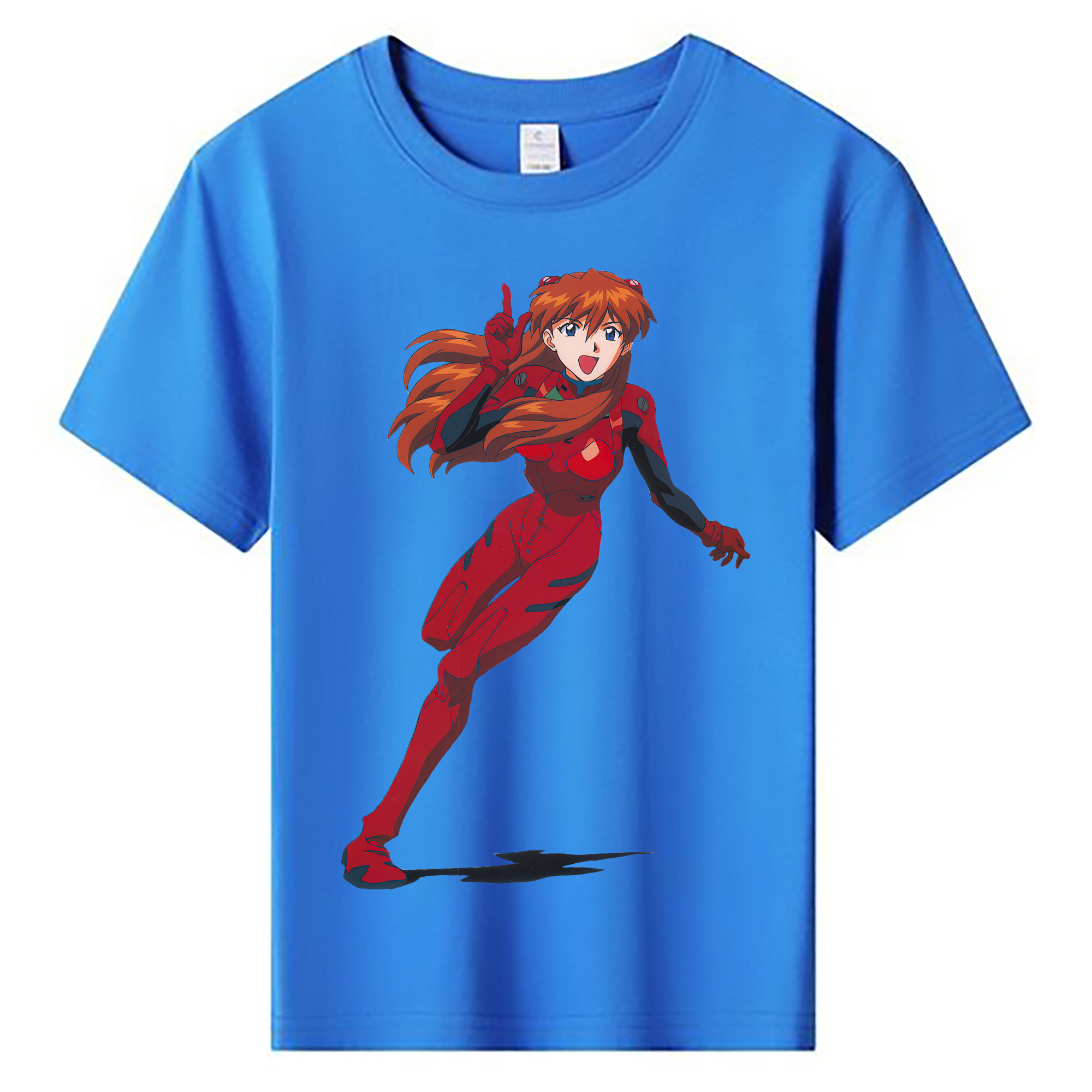（画像用） EVA 新世紀エヴァンゲリオン 綿100％キッズTシャツ（フロントプリント）